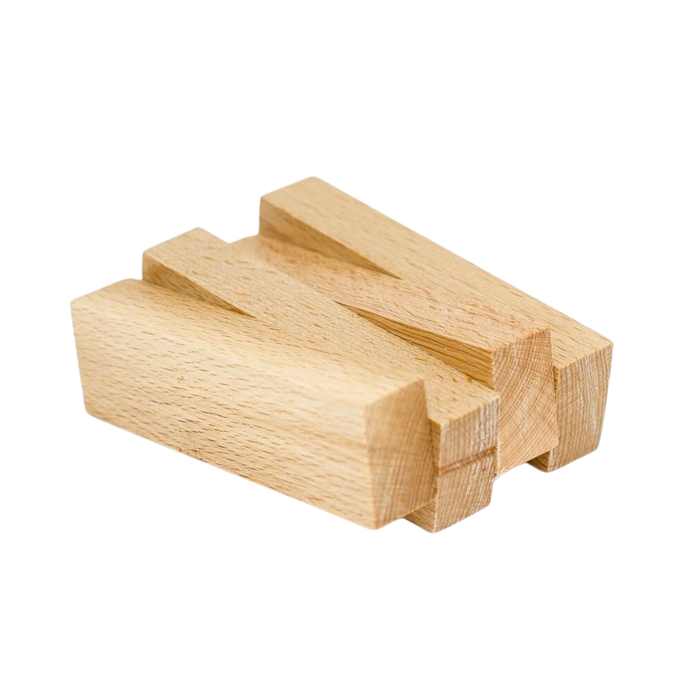 YOGHACCESSORY® Soap Holder in Light Beechwood