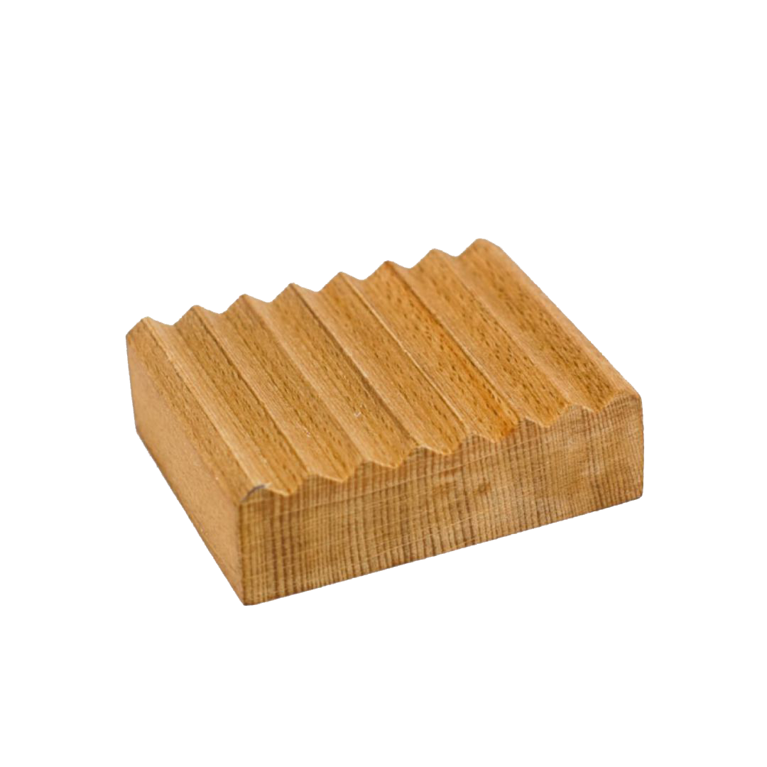 YOGHACCESSORY® Soap Holder in Dark Beechwood