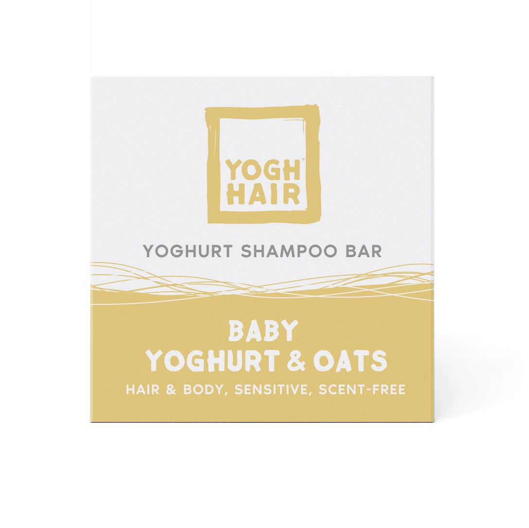 YOGHHAIR® Baby Solid Shampoo with Yoghurt and Oats, 110g.